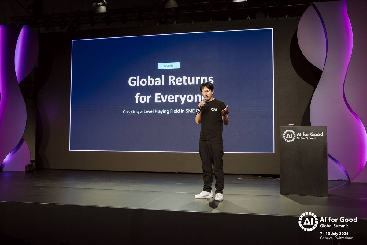 KiAI、「AI for Good Global Summit 2026」Solution StageにてTrstを登壇発表 ― 国連専門機関・政府機関がブースを訪問し、輸出促進に関する相談が多数寄せられる